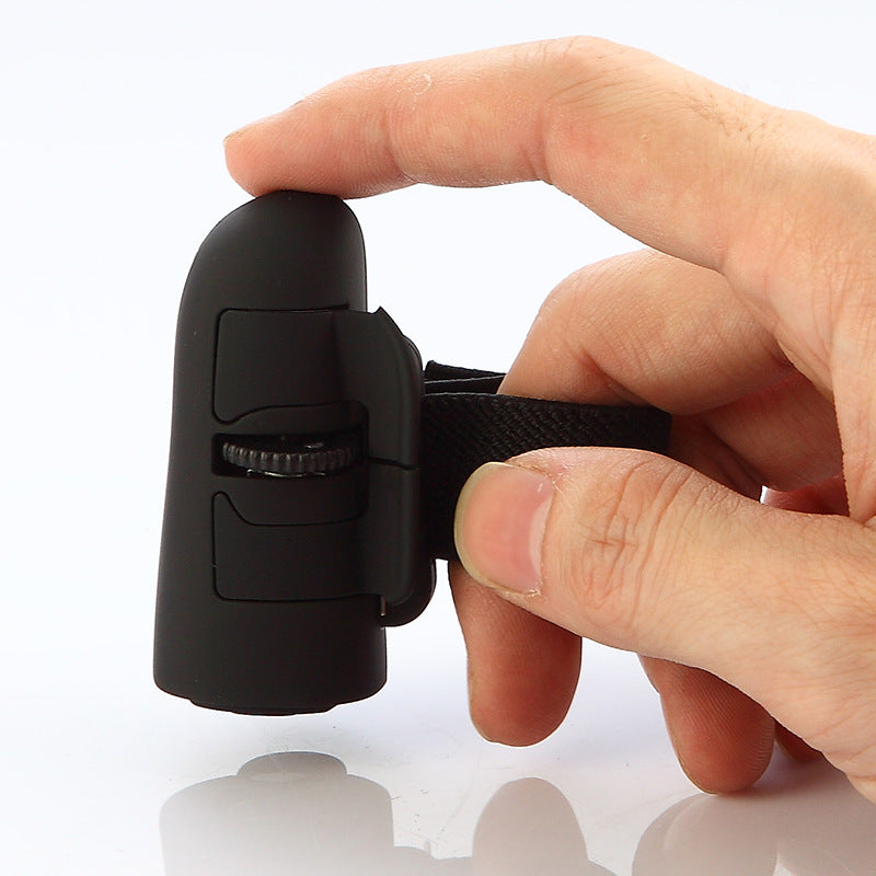 Finger Mouse Wireless Mini USB Mouse Finger Ring Optical Laptop Mause 1600dpi Plug&Play Handheld Mice - ebowsos