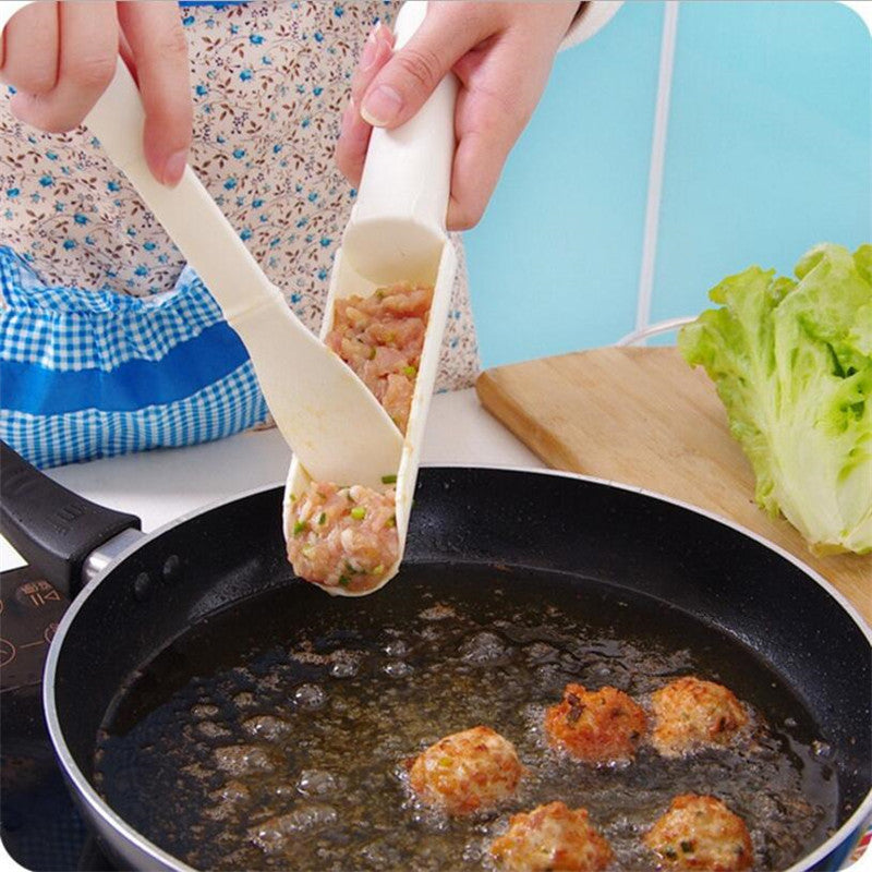 1Set DIY Convenient Meatball Maker Useful Pattie Fish Beaf Meat Balls Burger Sets Home Kitchen Cooking Tools Gadgets Accessories - ebowsos