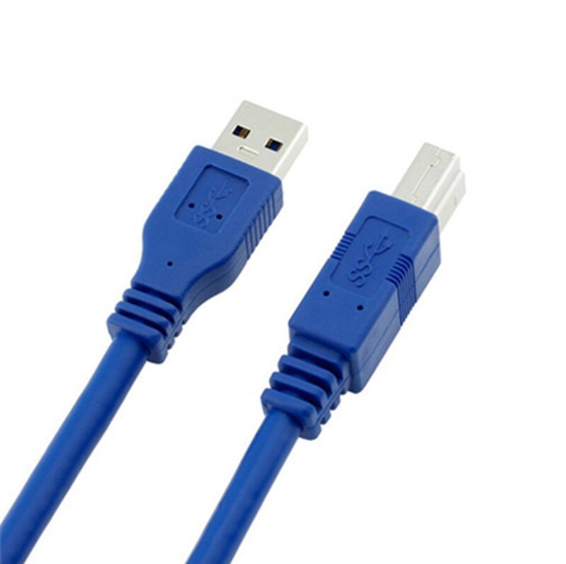 USB 3.0 A Male AM to USB 3.0 B Type Male BM Extension Printer Wire Cable USB3.0 Data Cable for Printer Supper Speed - ebowsos