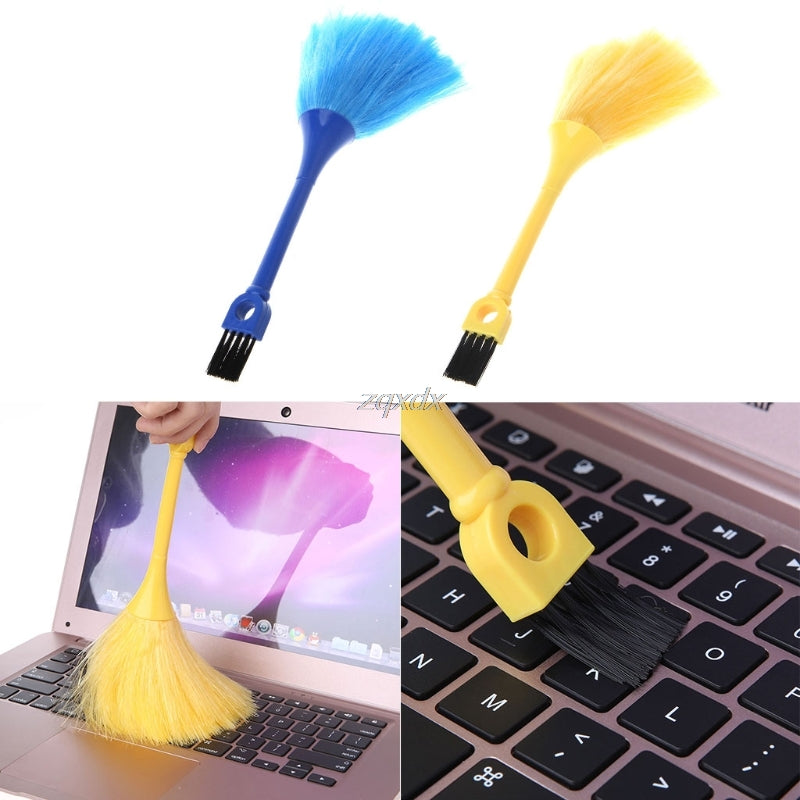 Keyboard Computer Cleaner Anti-Static Dust Brush Tools Window Leaves Blinds - ebowsos