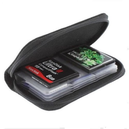 SD SDHC MMC CF Micro SD Memory Card Storage Carrying Pouch Case Holder Wallet - ebowsos