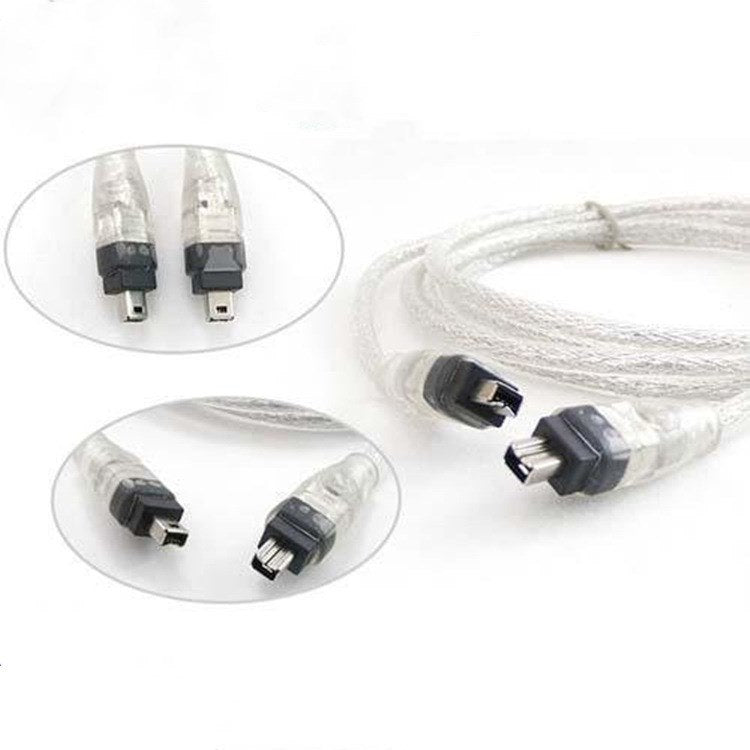 1.5M 4P 4 Pin to 4 Pin IEEE 1394 for iLink Adapter Cable 4Pin To Firewire Cable - ebowsos