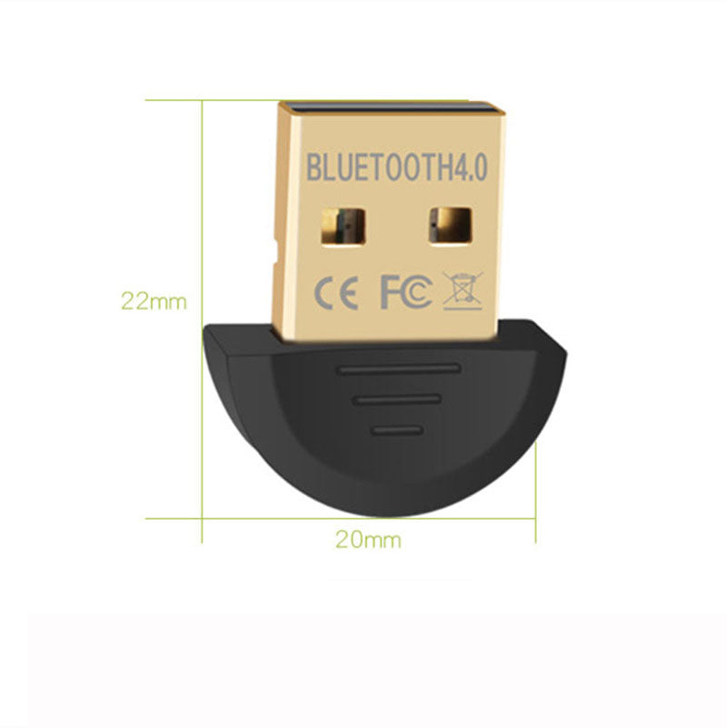Mini USB Bluetooth Adapter V4.0 CSR Dual Mode Wireless Bluetooth V 4.0 Dongle Music Sound Receiver for Windows 10 8 7 Vista XP - ebowsos