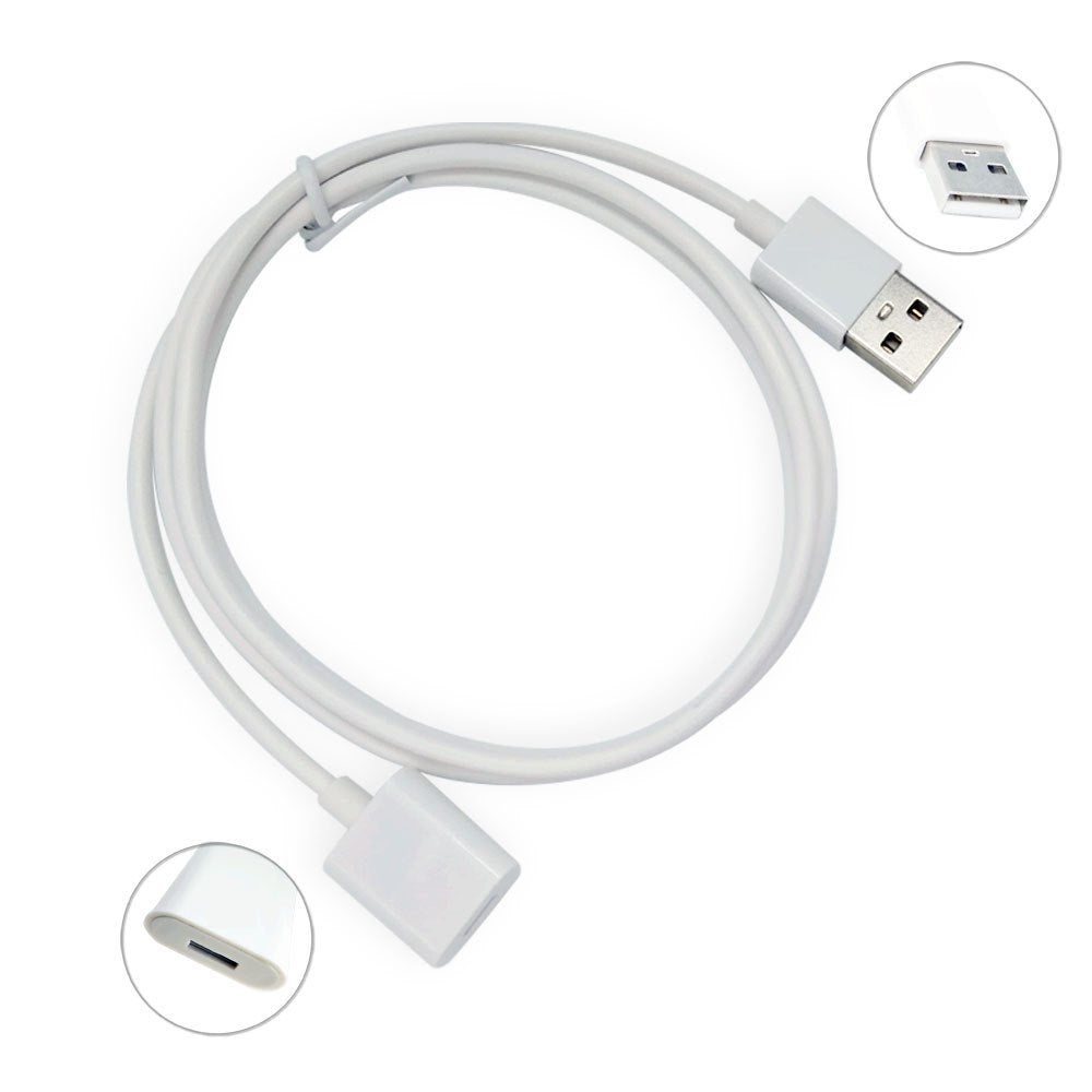 1m USB Charger Adapter Cable For iPad Pro Pencil USB Male to 8-Pin Female - ebowsos