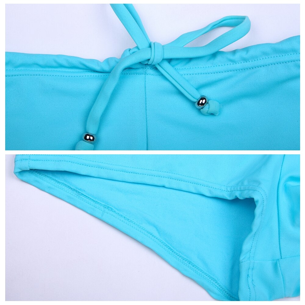 Korean Style Split Swimwear Tankini Plus Size Two Piece Swimsuit With Shorts 2019 Zig-Zag Stitching Sexy Women Bathing Suits - ebowsos