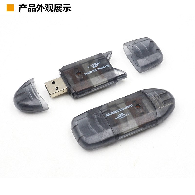 Multi Memory Card Reader Writer Adapter Connector All in 1 USB 2.0 Card Reader For Micro SD MMC SDHC TF Memory Card Max 64GB - ebowsos