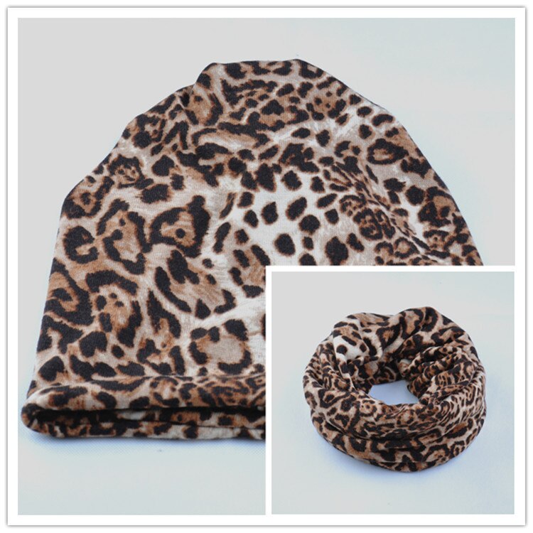 Brand New Fashion Leopard Women Warm Hats Casual Headwear Girls caps - ebowsos