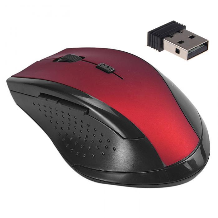 Game Wireless Mouse Gifts Wholesale 2.4GHz 6D USB Wireless Optical Gaming Mouse 1200DPI Mice For Laptop Desktop - ebowsos