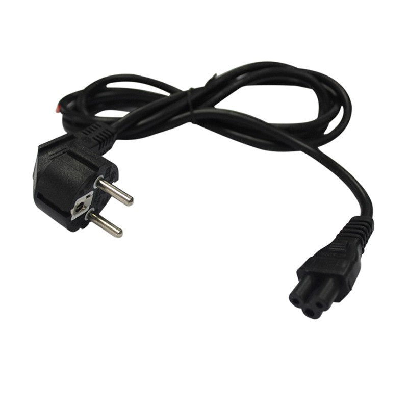 1M EU Universal Adapter Cable 3 Prong 2 Pin AC Laptop Power Cord Charge Adapter Cable Computer Adapter Cables Connectors - ebowsos