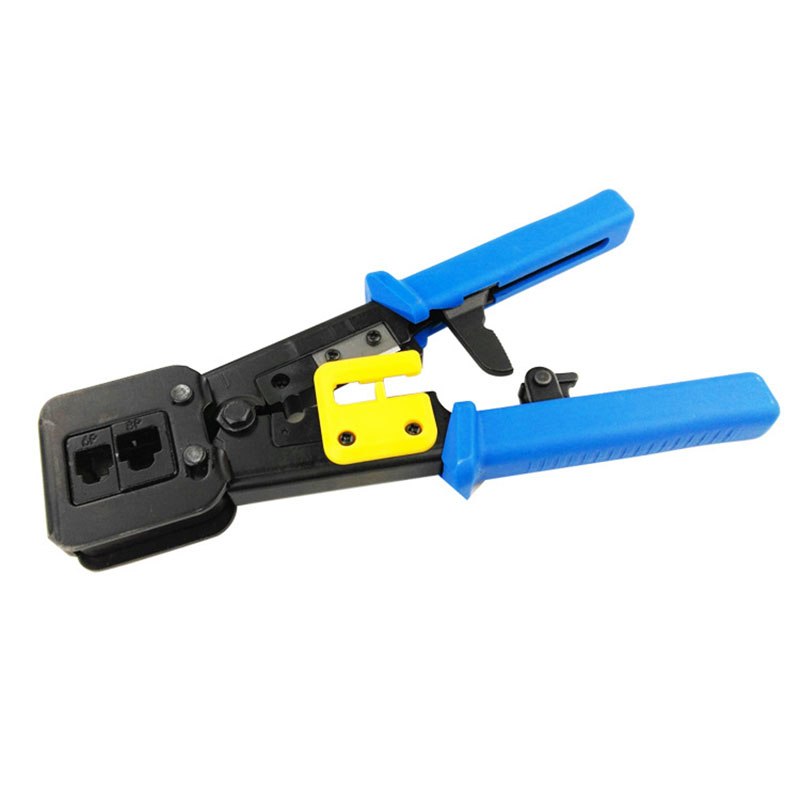 Networking Pliers RJ45 RJ11 Crimping Cable Stripper Crimper RJ45 Pressing Line Clamp Pliers - ebowsos