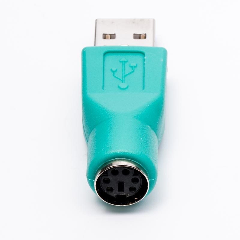 Keyboard Mouse Connector PC PS2 Female Keyboard Mouse To USB Male Converter Connector Adapter ...