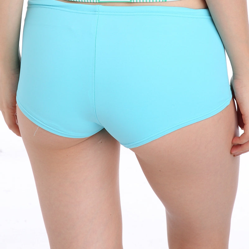 Brand Nylon Bikini Bottom 2019 Adjustable-tie Swim Briefs for Girls Fully Lined Female Swimwear Swim Trunk Dropshipping - ebowsos