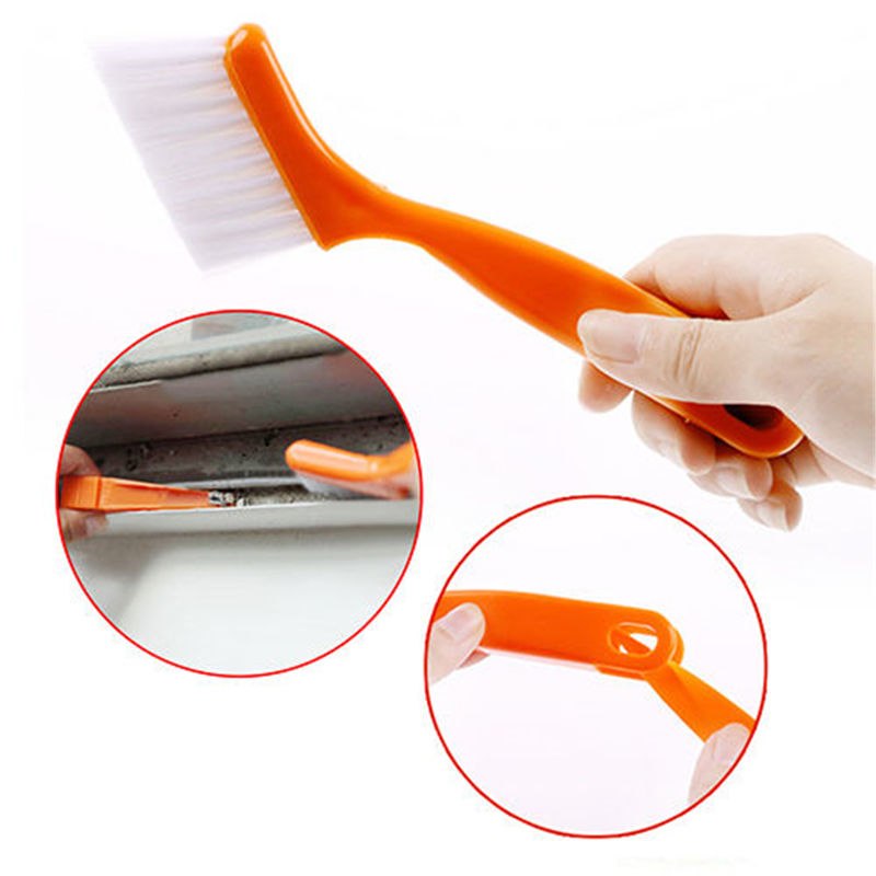 Hot 2 In 1 Keyboard Cleaning Tools Multipurpose Window Track Groove Cleaning Brush Keyboard Cranny Dust Shovel - ebowsos