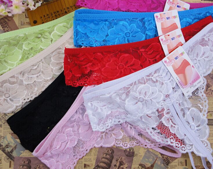 Multi-color Sexy cozy comfortable income underwear thongs Lingerie underwear - ebowsos