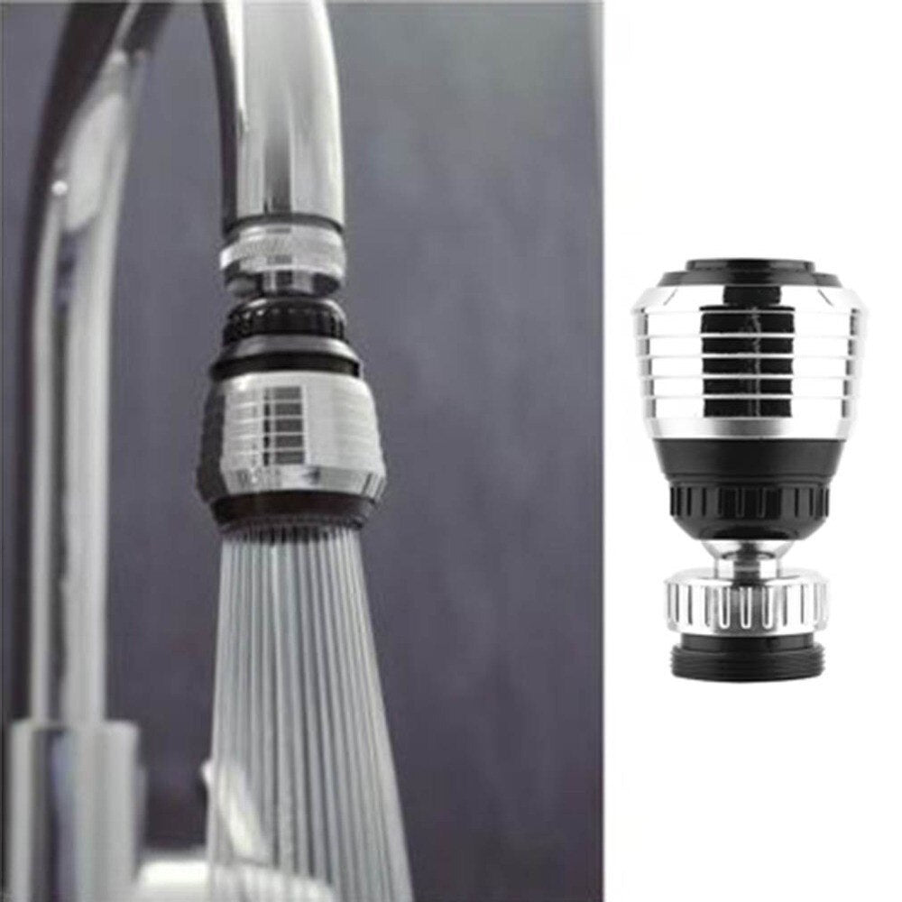 360 Rotate Swivel Faucet Nozzle Filter Adapter Water Saving Tap Aerator Diffuser - ebowsos