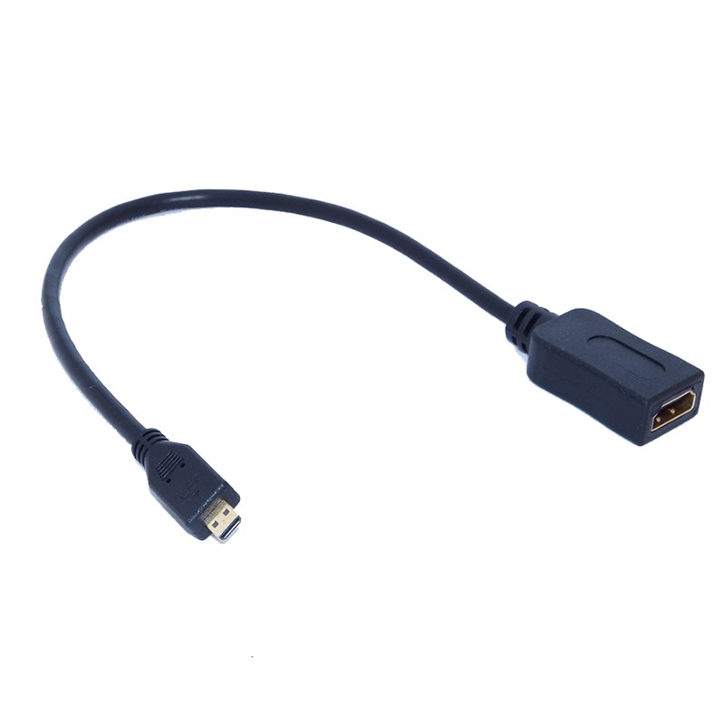 Micro HDMI to HDMI Male to Female HDMI Adapter micro HDMI Converter 1080P Convertor for tablet pc tv mobile phone - ebowsos
