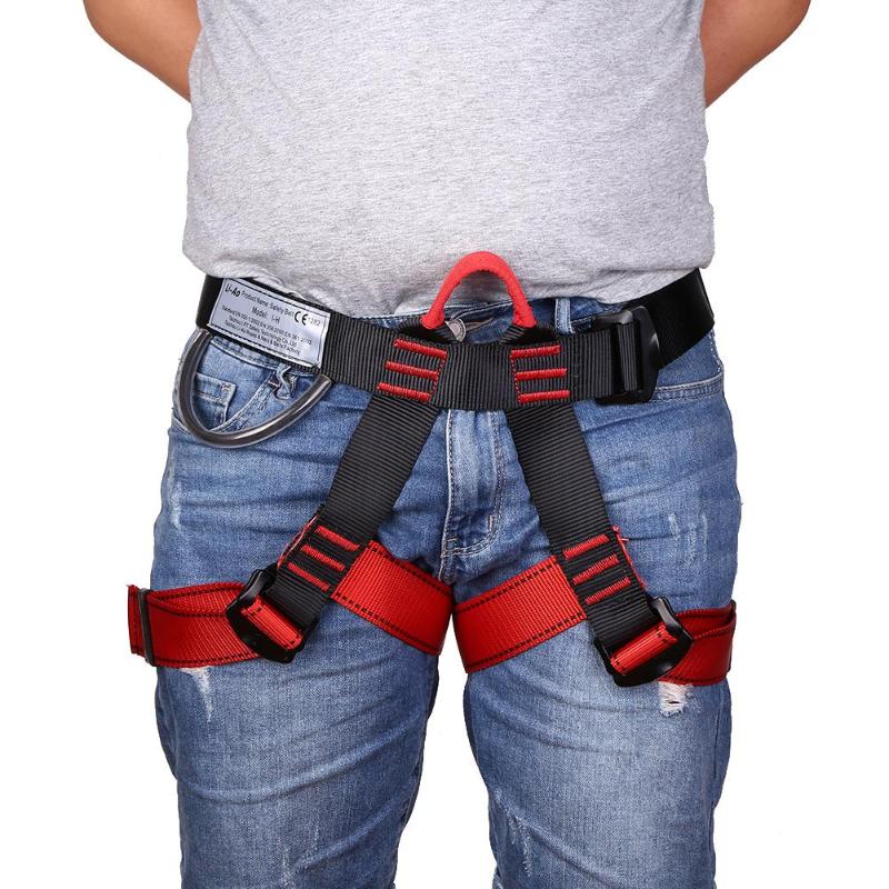 Half Body Falling Protection Safety Belt Rock Climbing Harness Mountaineering Belt Rappelling Climbing Accessories Safety Belts-ebowsos