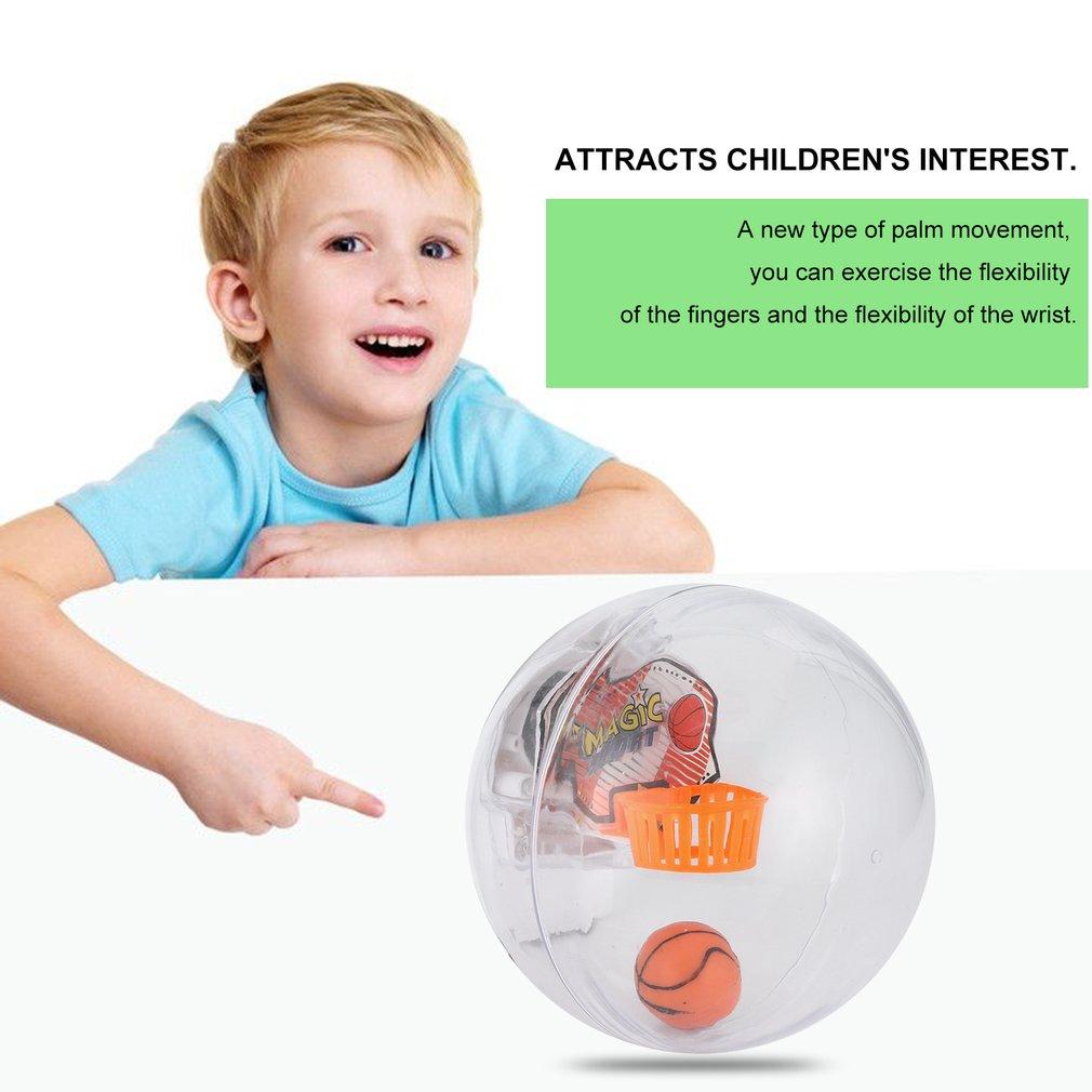Handheld Electronic Basketball Game with LED Light & Sounds Reducing Pressure LN-ebowsos