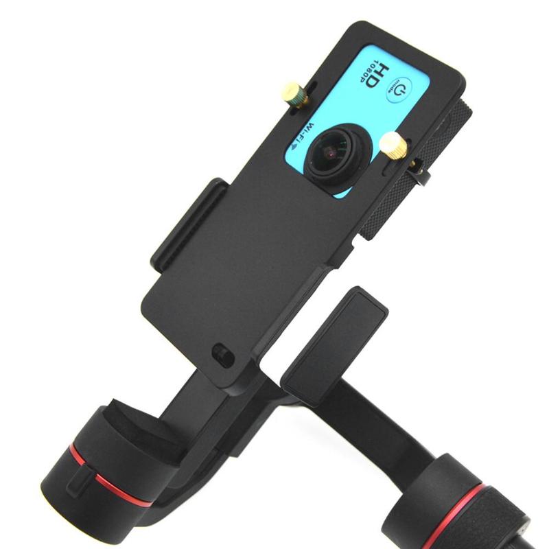 Handheld Gimbal Stabilizer Mount Plate Adapter for Gopro Hero 6 5 4 3 3+ Sports Camera Smartphon Mount Plate Adapter Promotion - ebowsos