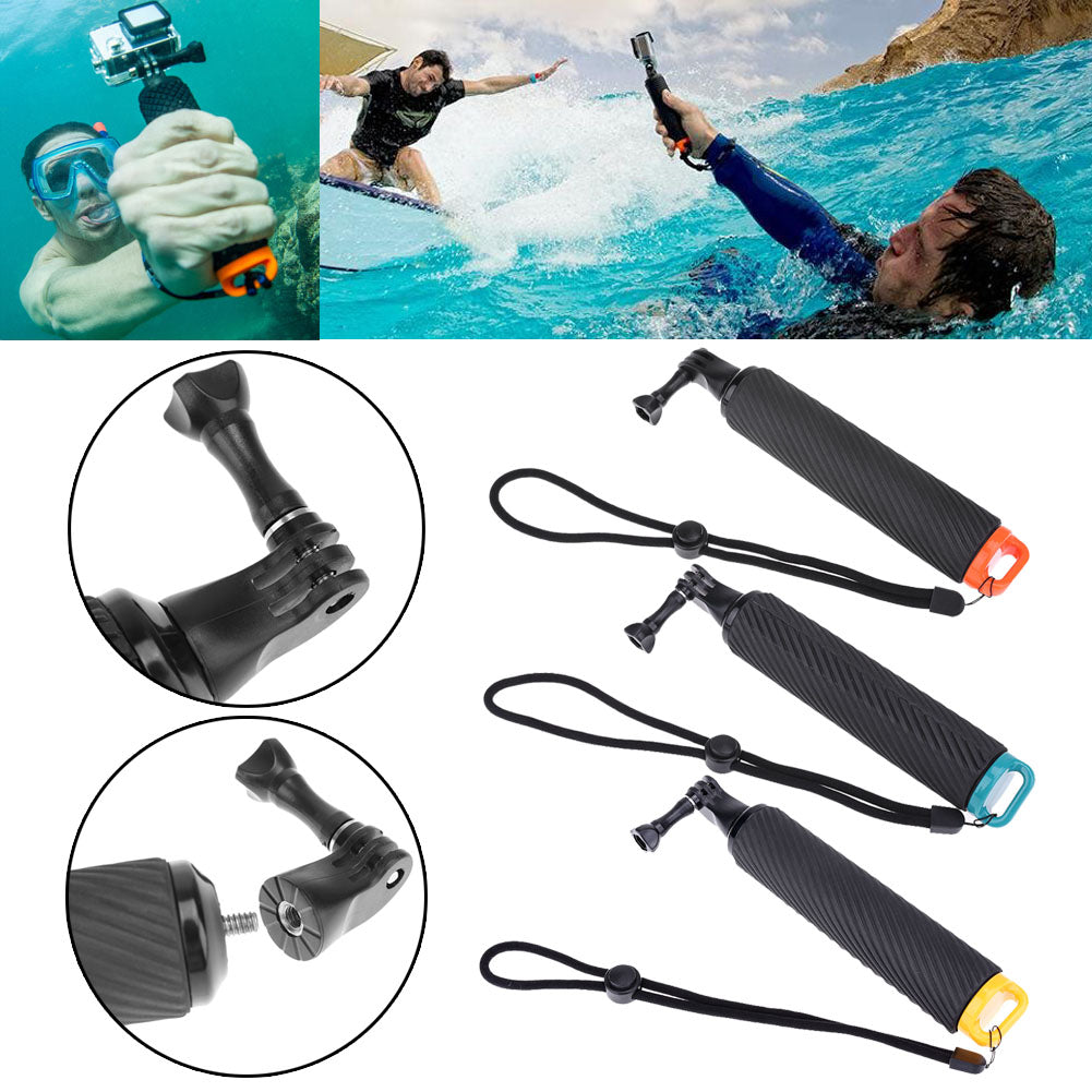 Handheld Hand Grip Floating Buoyance Stick Mount for GoPro 5 for Xiaoyi for SJCam  Camera Skeletons Frames - ebowsos