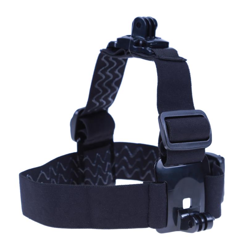 Head band for Sports Action Camera Accessories Rotation Head Band Strap Belt Dual Mount Holder for Gopro Hero 4 3 SJCAM - ebowsos