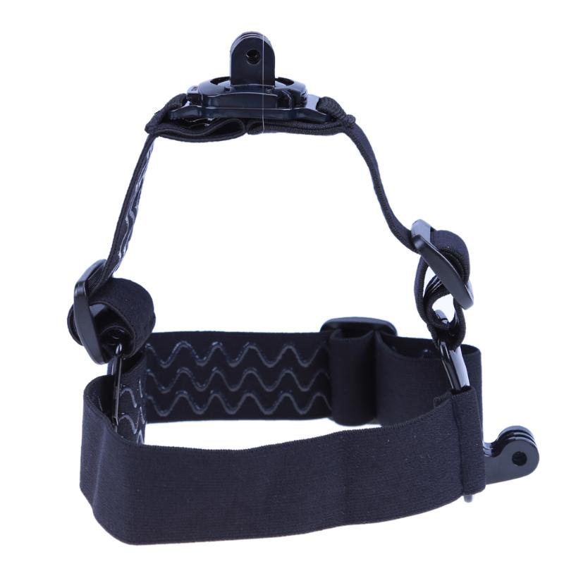 Head band for Sports Action Camera Accessories Rotation Head Band Strap Belt Dual Mount Holder for Gopro Hero 4 3 SJCAM - ebowsos