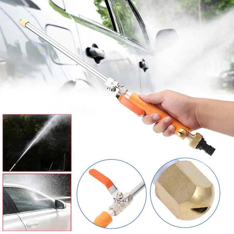High Pressure Power Water Gun Car Washer Water Jet Garden Washer Hose Wand Nozzle Sprayer Watering Spray Sprinkler Cleaning Tool - ebowsos