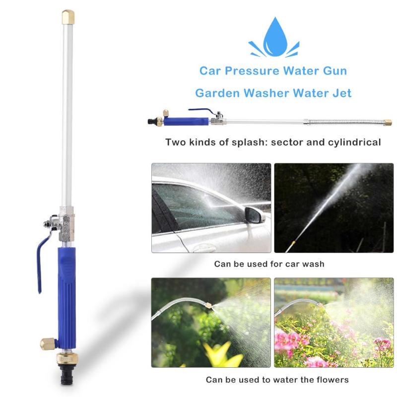 High Pressure Power Water Gun Jet Garden Washer Hose Wand Nozzle Sprayer Watering Spray Sprinkler Car Cleaning Tool - ebowsos