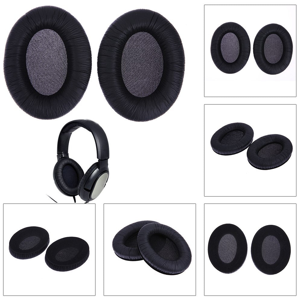 High Quality 1 Pair Replacement Earpad Cushions Comfortable Ear Pad For Sennheiser HD201 HD180 HD201S Headphones - ebowsos