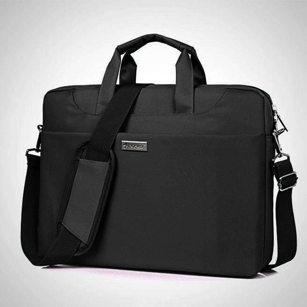 High Quality 15'' inch Men Computer Bags Laptop Handbag Women Business Briefcase Shoulder Messenger Notebook Bag Laptop bag - ebowsos