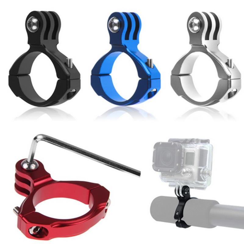 High Quality Bike Cycle Aluminum Handlebar Bar Clamp Mount for Gopro Hero 1/2/3/3+ Camera Mount Holder - ebowsos