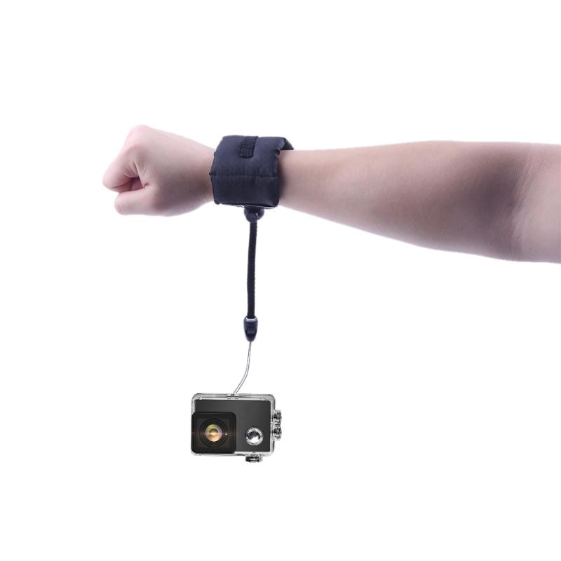High Quality Camera Diving Buoyancy Nylon Floating Anti Lost Camera Holder Wrist Band for GoPro AEE Camera - ebowsos