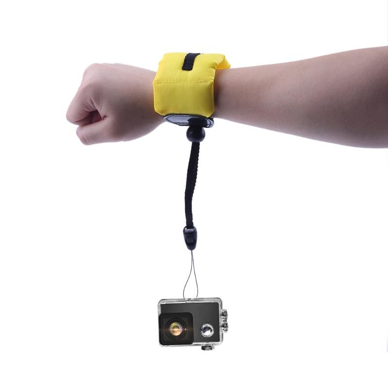 High Quality Camera Diving Buoyancy Nylon Floating Anti Lost Camera Holder Wrist Band for GoPro AEE Camera - ebowsos