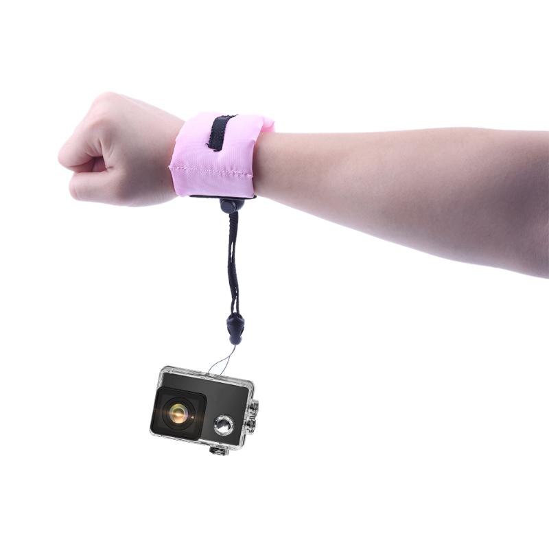High Quality Camera Diving Buoyancy Nylon Floating Anti Lost Camera Holder Wrist Band for GoPro AEE Camera - ebowsos