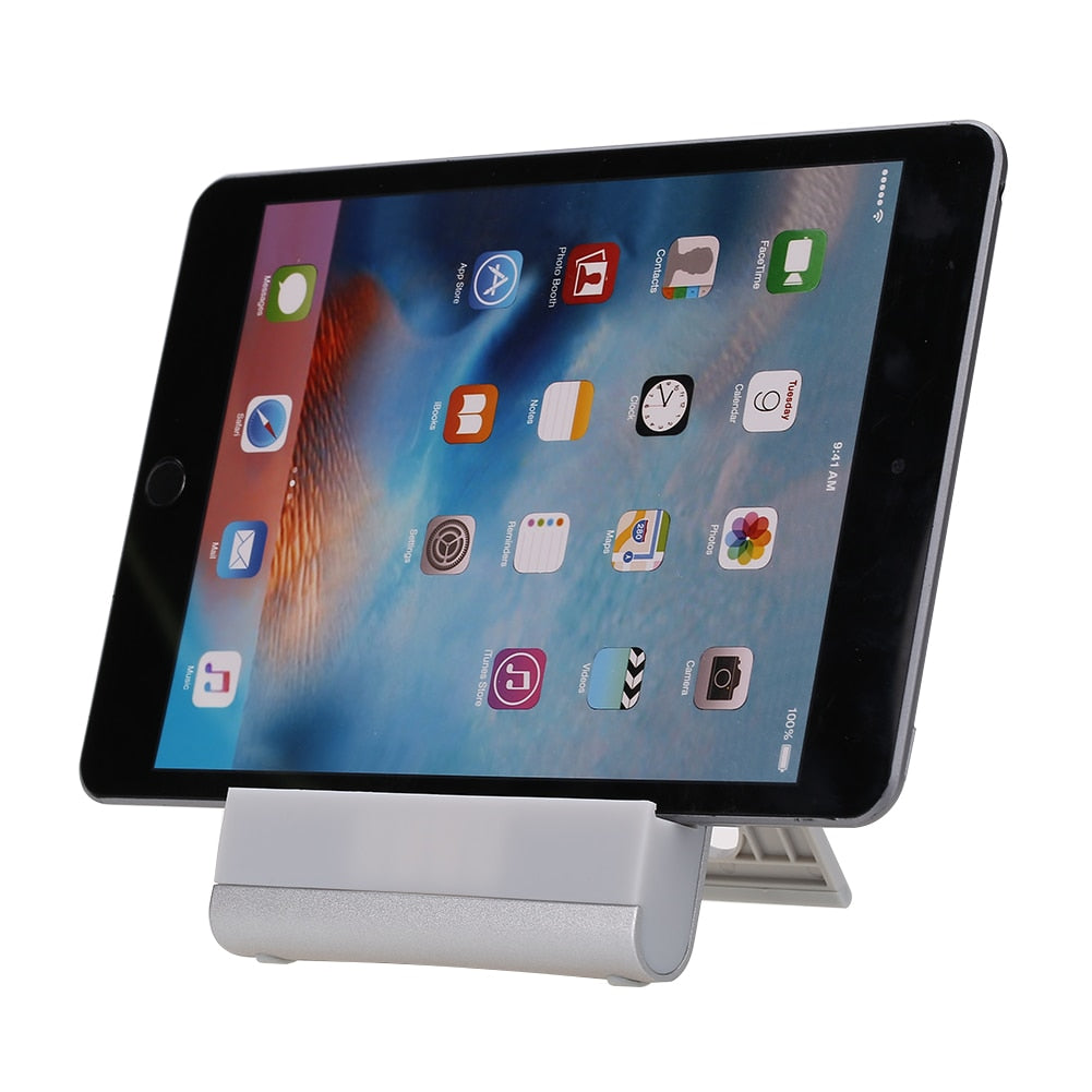 High Quality Universal Multi-Angle Adjustable Aluminum Stand for Tablets E-readers and Smartphones - ebowsos