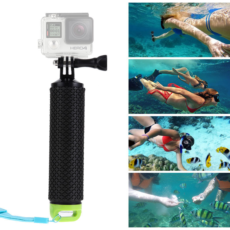 High Quality for Gopro Floating Handle Bar Handheld Stick Monopod Hand Grip for Xiaomi Yi Action Camera GoPro Hero 4 3+3 2 - ebowsos