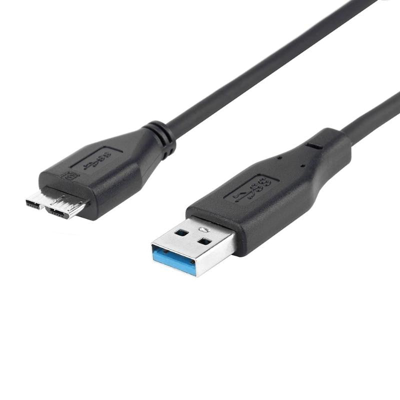High Speed 0.5m USB 3.0 Cable Type A Male to USB 3.0 Micro B Male Adapter Cable Converter for External Hard Drive Disk HDD New - ebowsos