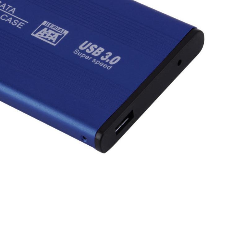 High Speed 2.5" Sata USB 3.0 Hard Drive HDD Enclosure External Laptop Disk Case Aluminum Alloy Hard Drive Box - ebowsos