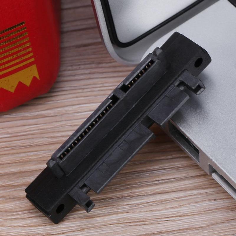 High Speed 500Mbps 90 Degree 7+15Pin SATA Male to Female Port Converter Adapter for SATA HDD SSD Hard Disk Drive Right/ Left - ebowsos