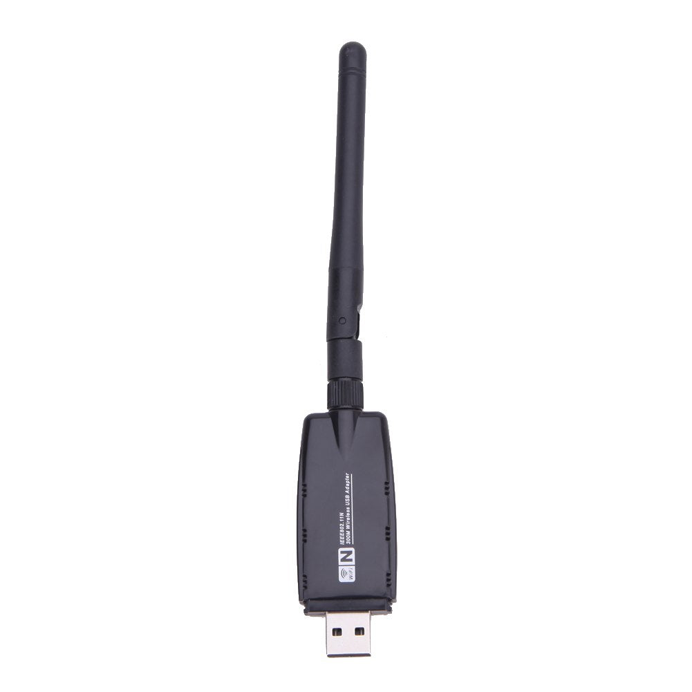 High Speed Wireless USB Adapter 300Mbps 2.4GHz USB Wireless Adapter WiFi Lan Network Card IEEE 802.11b/g/n Antenna For PC - ebowsos
