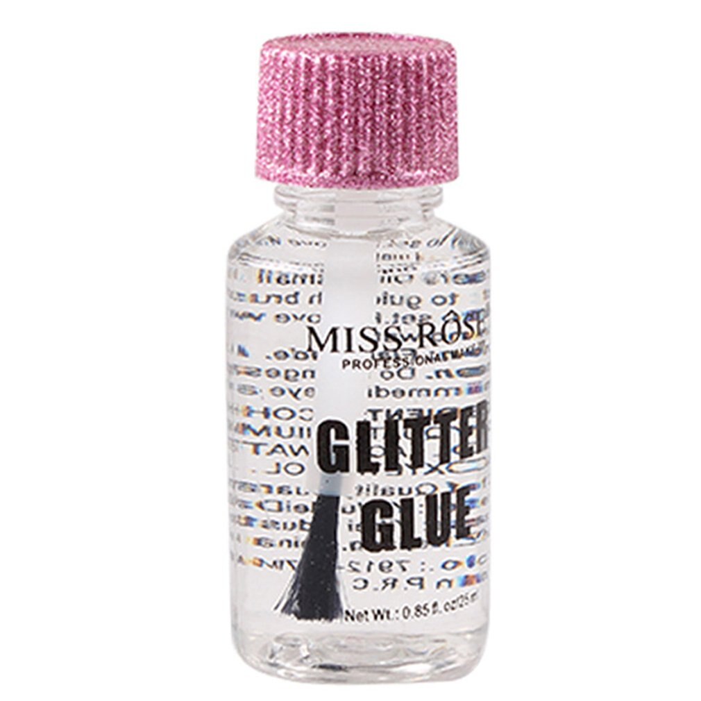 Holographic Glitter Eyeshadow Glue Anti-sensitive Waterproof Makeup Eye Glitter Glue for Party 25ml - ebowsos