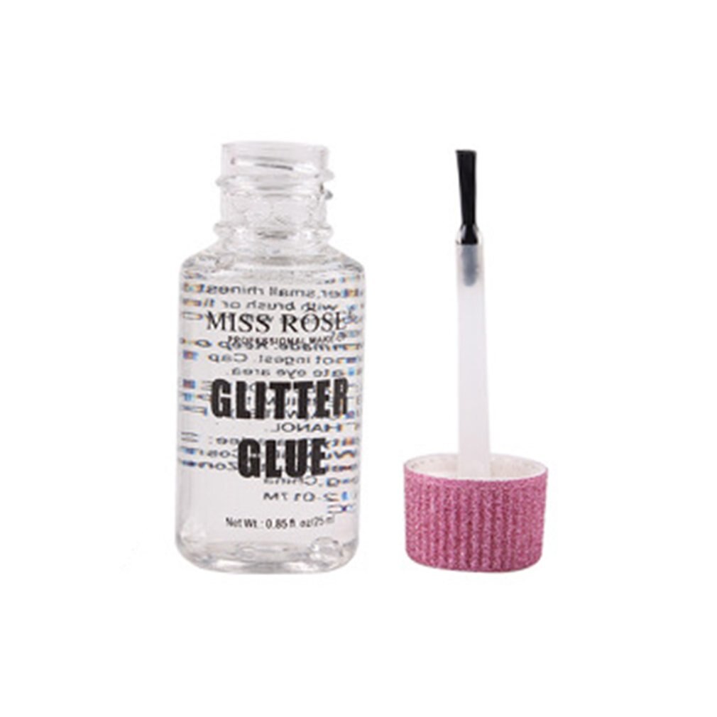 Holographic Glitter Eyeshadow Glue Anti-sensitive Waterproof Makeup Eye Glitter Glue for Party 25ml - ebowsos
