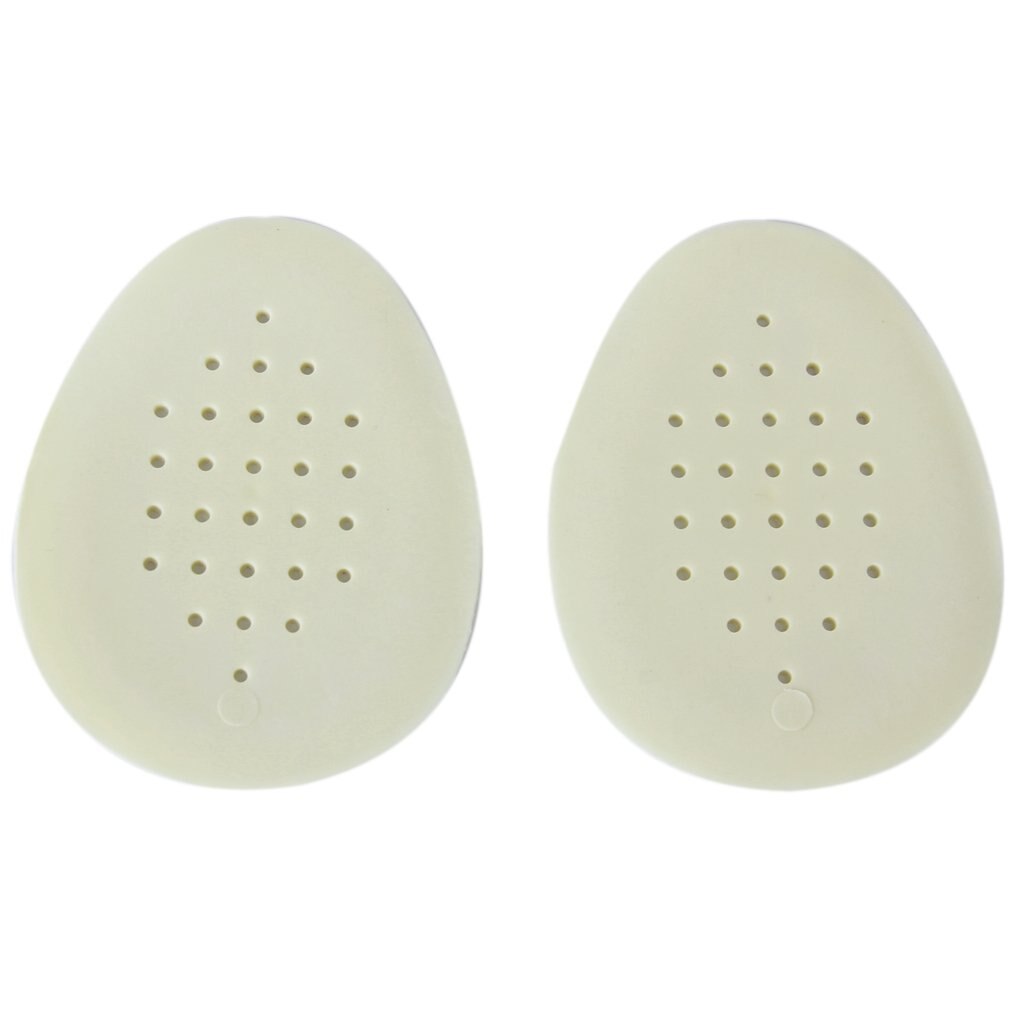 Hot-1 Pair Latex Front Dotted Half Insoles for Shoes Cushion Pads - ebowsos