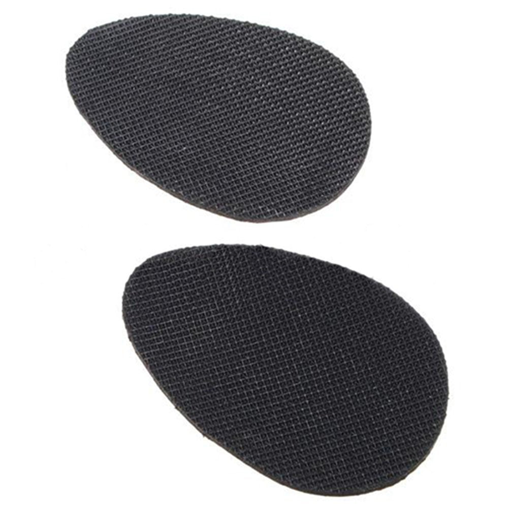 Hot-1 Pairs Anti-slip Shoes Heel Sole Grip Protector Pads Non-slip Cushion Adhesive black - ebowsos