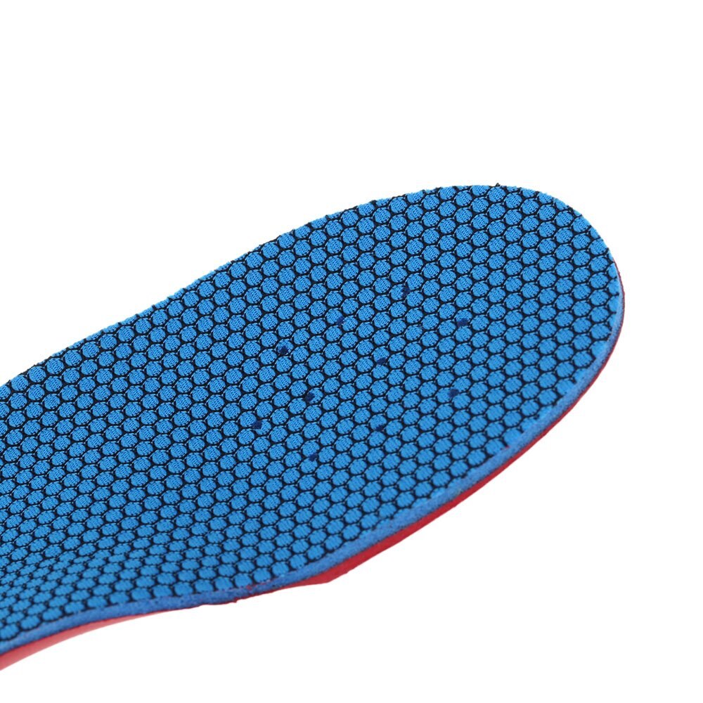 Hot-An Pair of children orthopedic insoles EVA foot flat foot Varus O type Legs/ X corrective insole - ebowsos