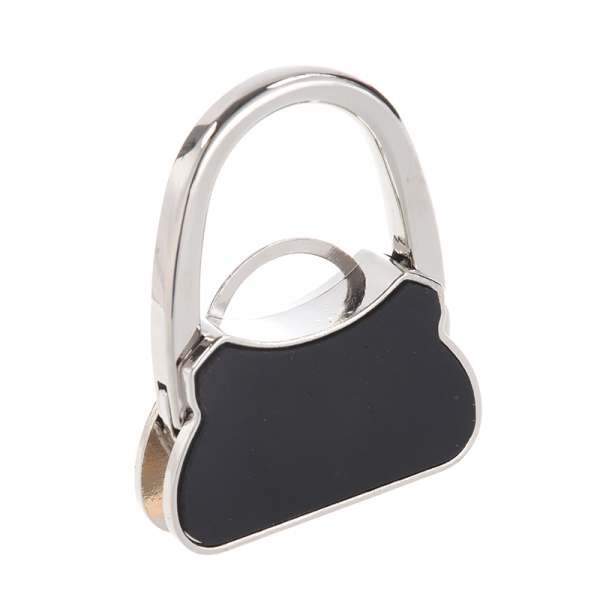 Hot Metal RhInestone Folding Handbag Purse Table Hook Hanger Holder - ebowsos