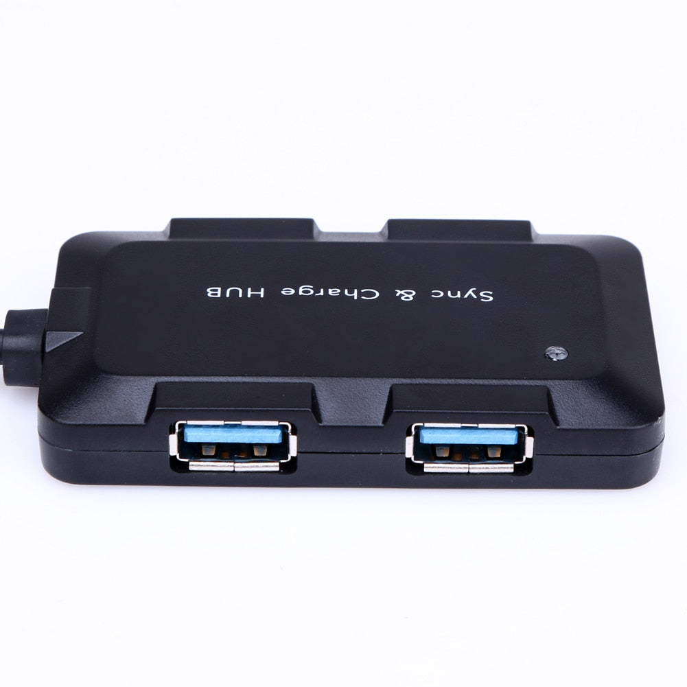 Hot Sale 5 in 1 USB Type C 4-Port Adapter RJ45 Ethernet Multiport USB Hub Converter Charger for PC Computer Laptop - ebowsos