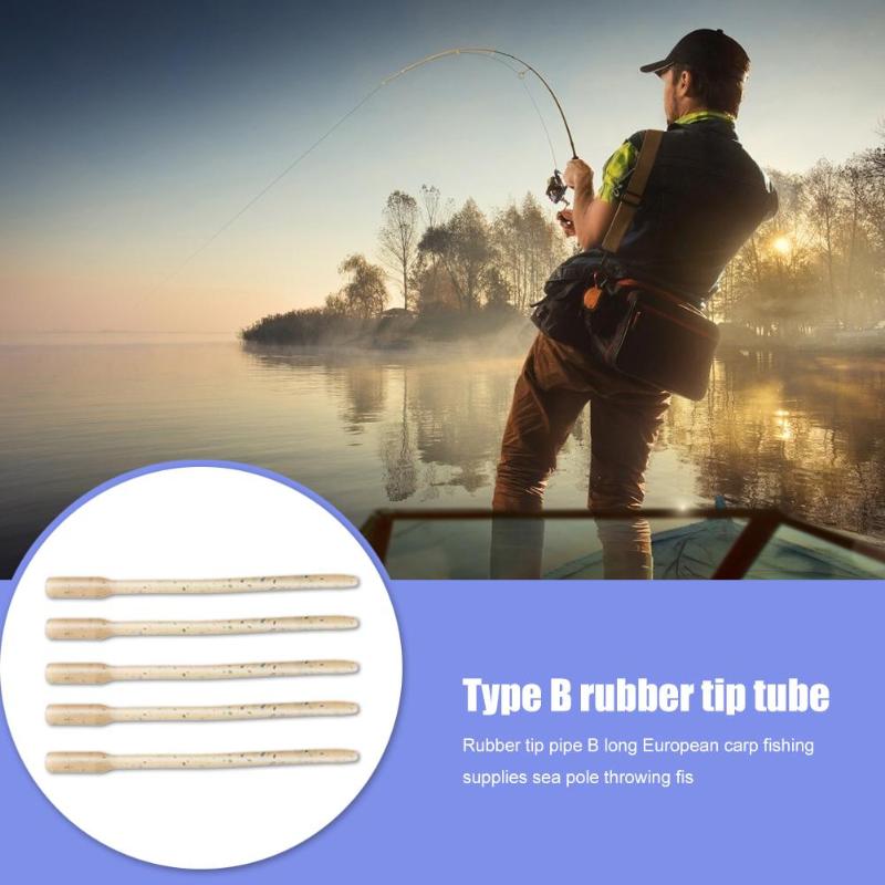 Hot Sale Anti Sleeves Classic Delicate Texture 10x Long Terminal Anti Tangle Sleeve Connect w/ Fishing Hook Carp Fishing Tackle-ebowsos