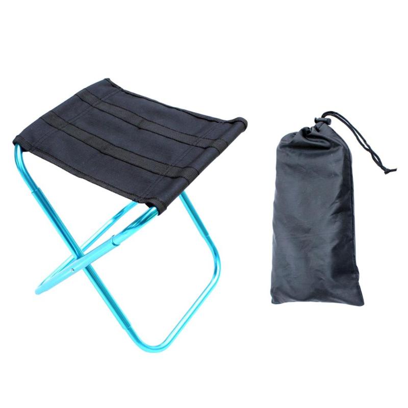 Hot Sale Foldable Chair Classic Delicate Texture Outdoor Foldable Fishing Chair Aluminum Alloy Portable Camping Picnic Chair-ebowsos