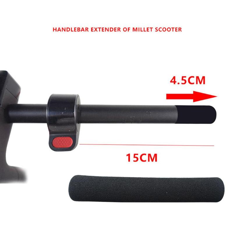 Hot Sale Handlebar Extension Grips Portable 2pcs Scooter Skateboard Handlebar Extension Grips Cover for Xiaomi M365 Pro-ebowsos